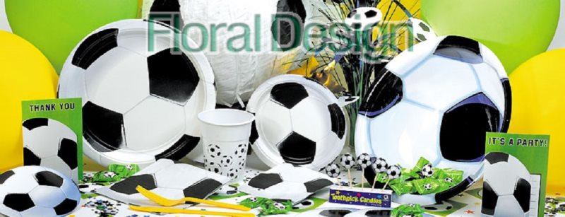 Ubrousek 13,5cm "Fotbal" 20ks