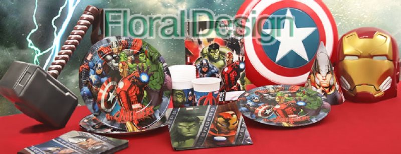 Papírový talíř 20cm "Avengers" 8ks