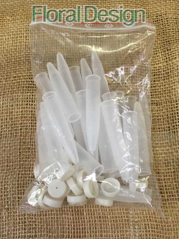 Ampule plast 8cm, 20 kusů