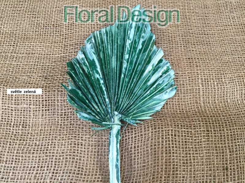 Palm spear medium peral 10 ks světle zelená