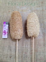 Luffa na stopce 10 ks natur