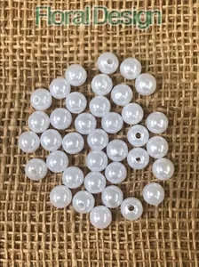 Perličky 8mm bílá 250ks