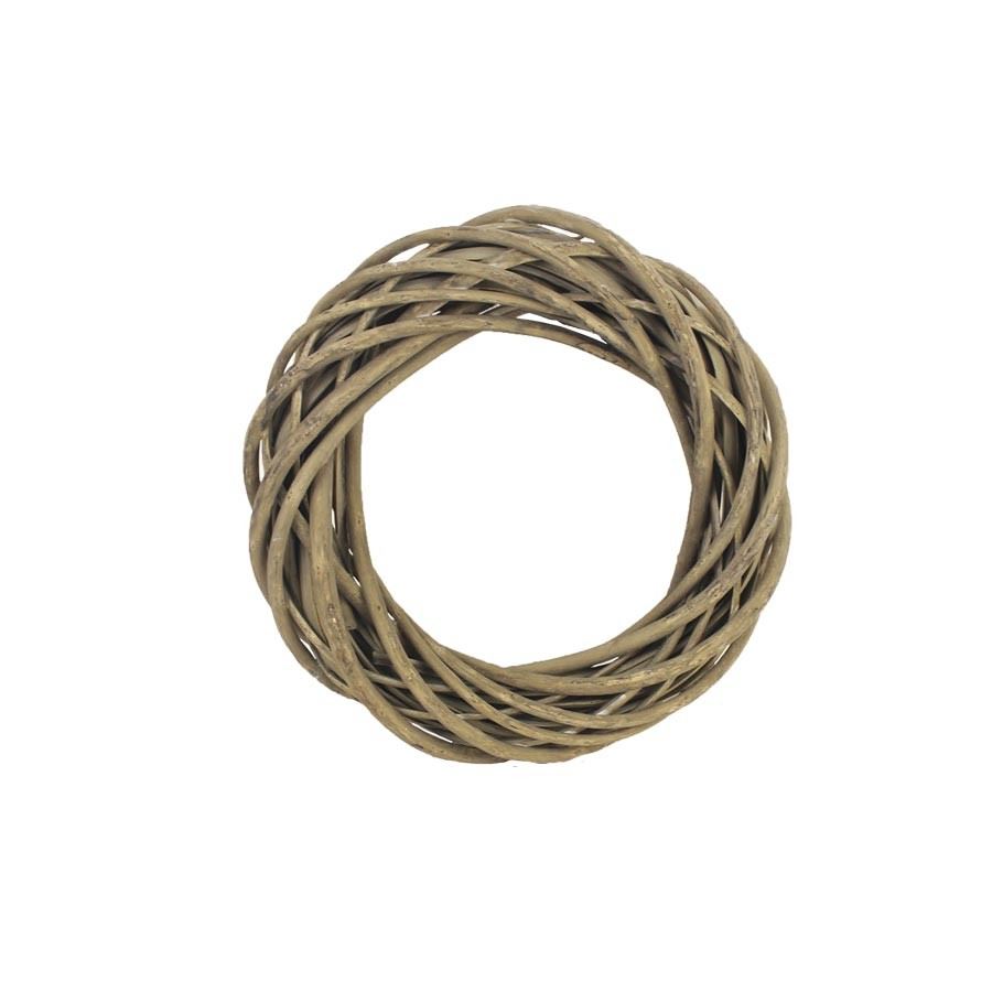 Věnec 25cm šedá