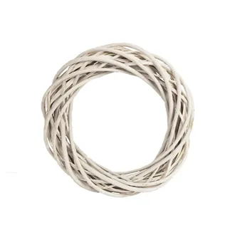 Věnec 25cm bílá