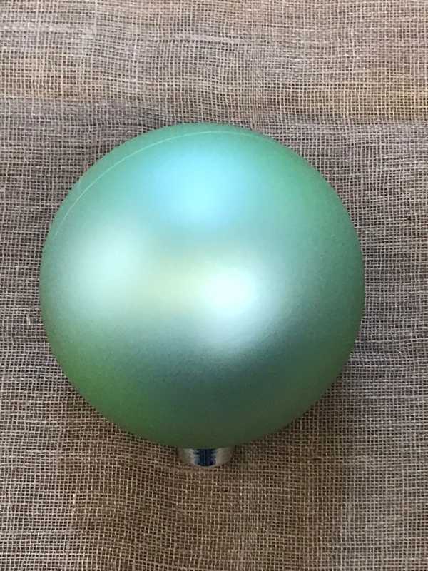 Vánoční koule plast 25 cm, 1ks mint