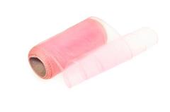 Organza 12cm x 8m světle růžová