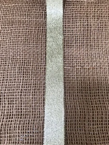Stuha glitter 25mm x 20m zlatá