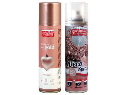 Barva ve spreji 400ml. rose gold