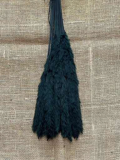 Piuma decorativa 60cm černá 20ks