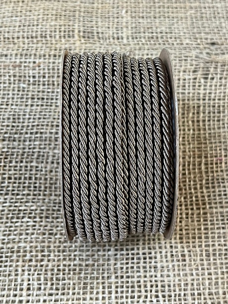Provázek dekorační 3mm / 9m hnědá