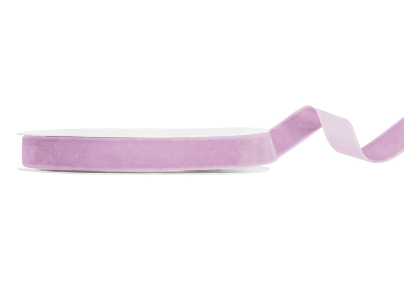 Stuha samet 15mm x 10m lila