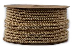 Provázek dekorační 3mm / 9m béžová