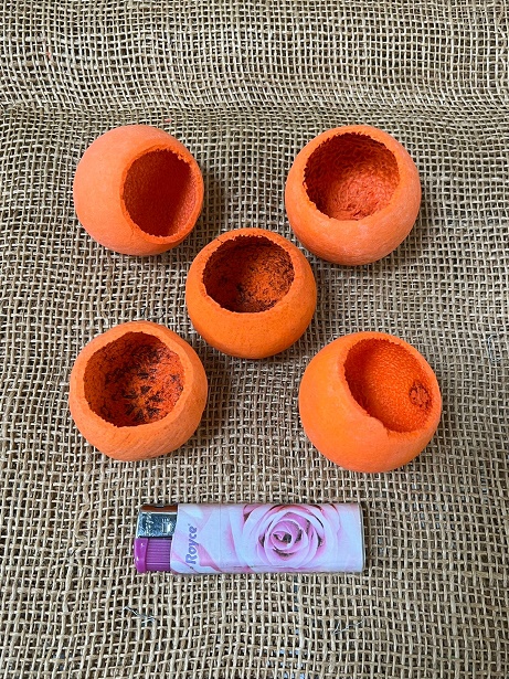 Bell cup mini loose 20 ks oranžová