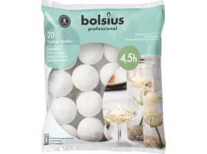 Plovoucí svíčka 5 cm bílá