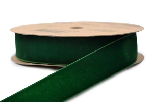 Stuha samet 25mm x 9m lahvová