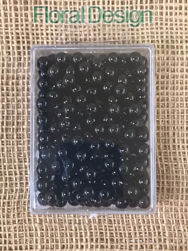 Perličky 8mm černá 250ks