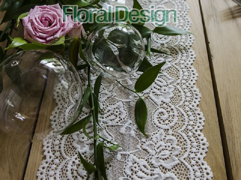 Krajka 15cm x 9m bílá