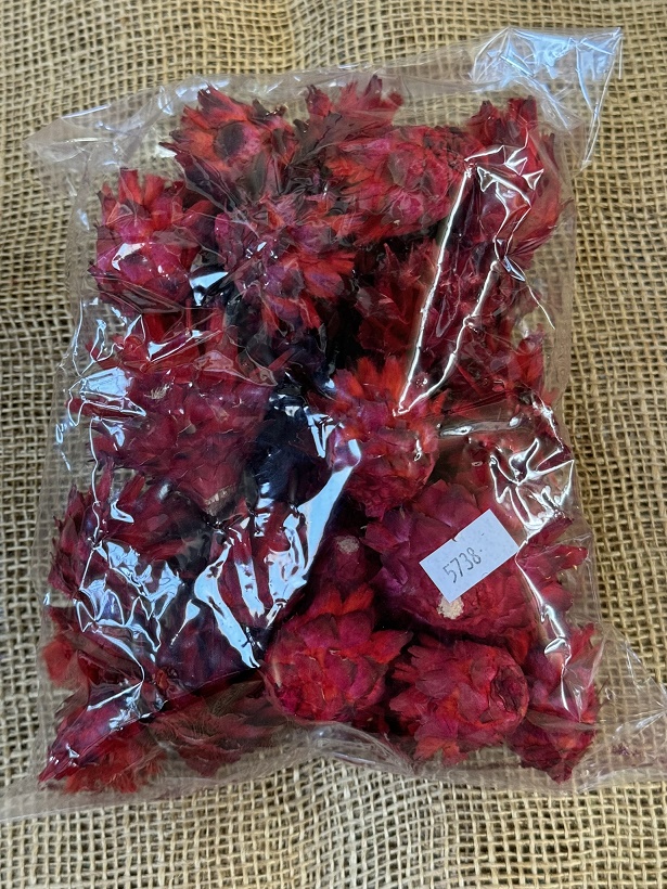 Plumosum loose 200gr. červená