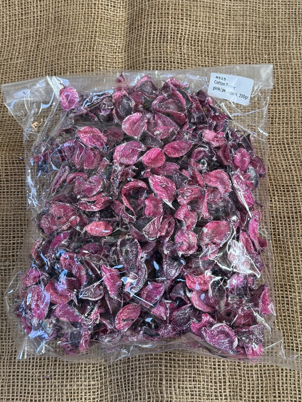 Cotton flower / perleť 200gr. světle růžová