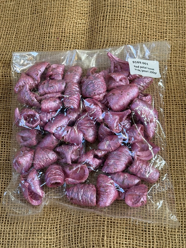 Red petal 200gr. perleť/světle růžová