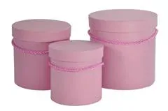 Flower box 18cm starorůžová