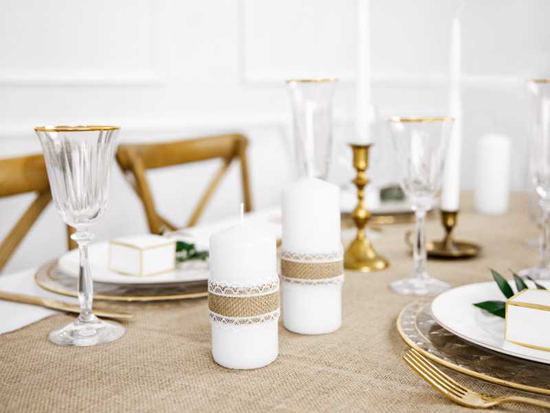 Stolní běhoun 28cm x 5m natur