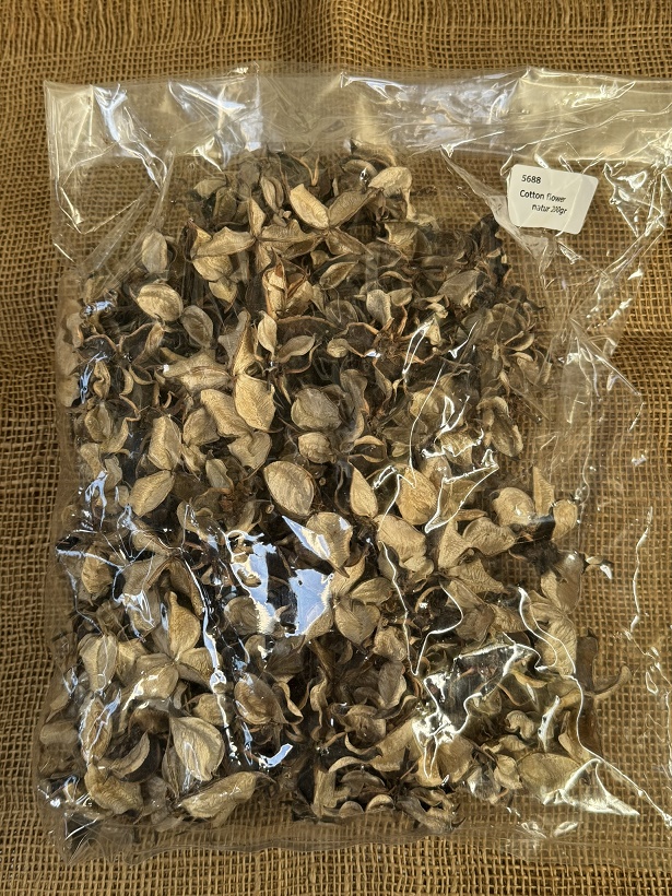 Cotton flower 200gr. natur