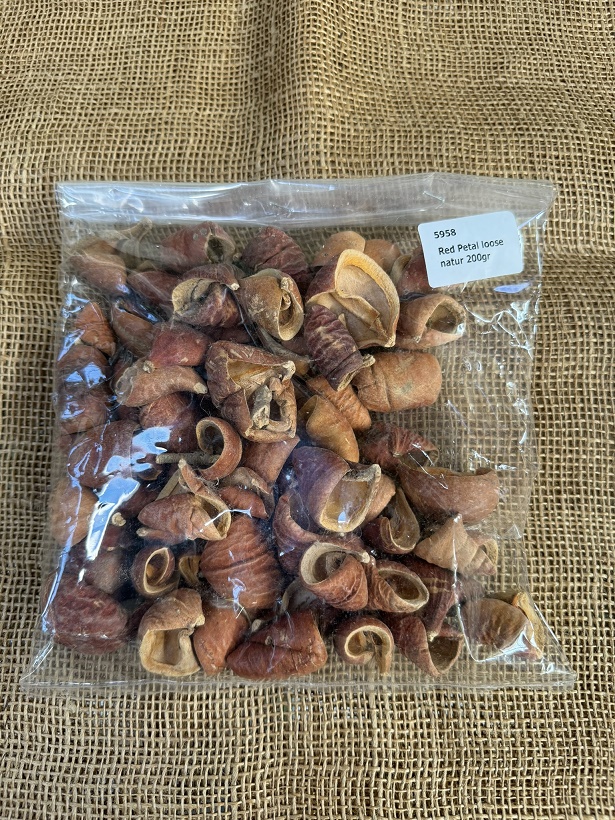 Red petal loose 200gr. natur