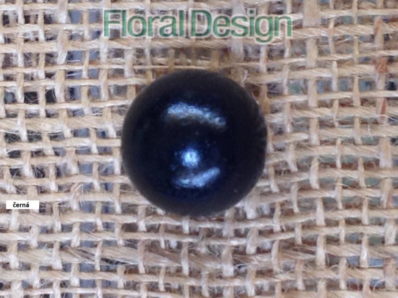 Perličky 14mm černá 35ks