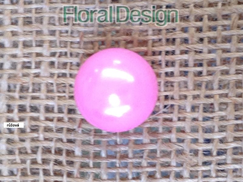 Perličky 8mm růžová 250ks