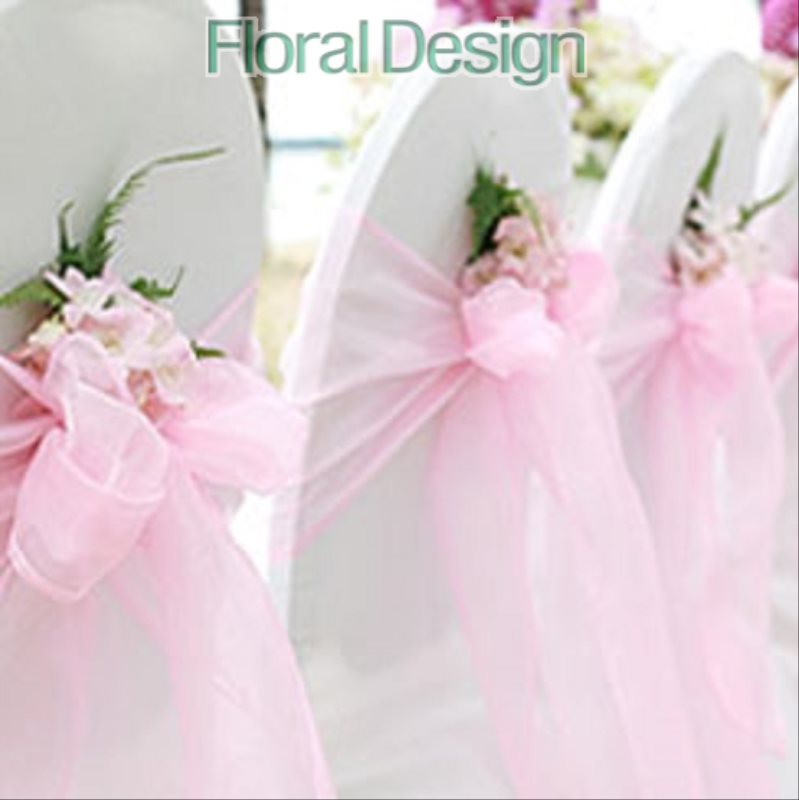 Organza 12cm x 8m cherry