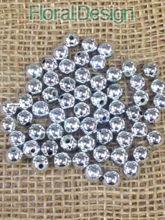 Perličky 8mm sříbrná 250ks